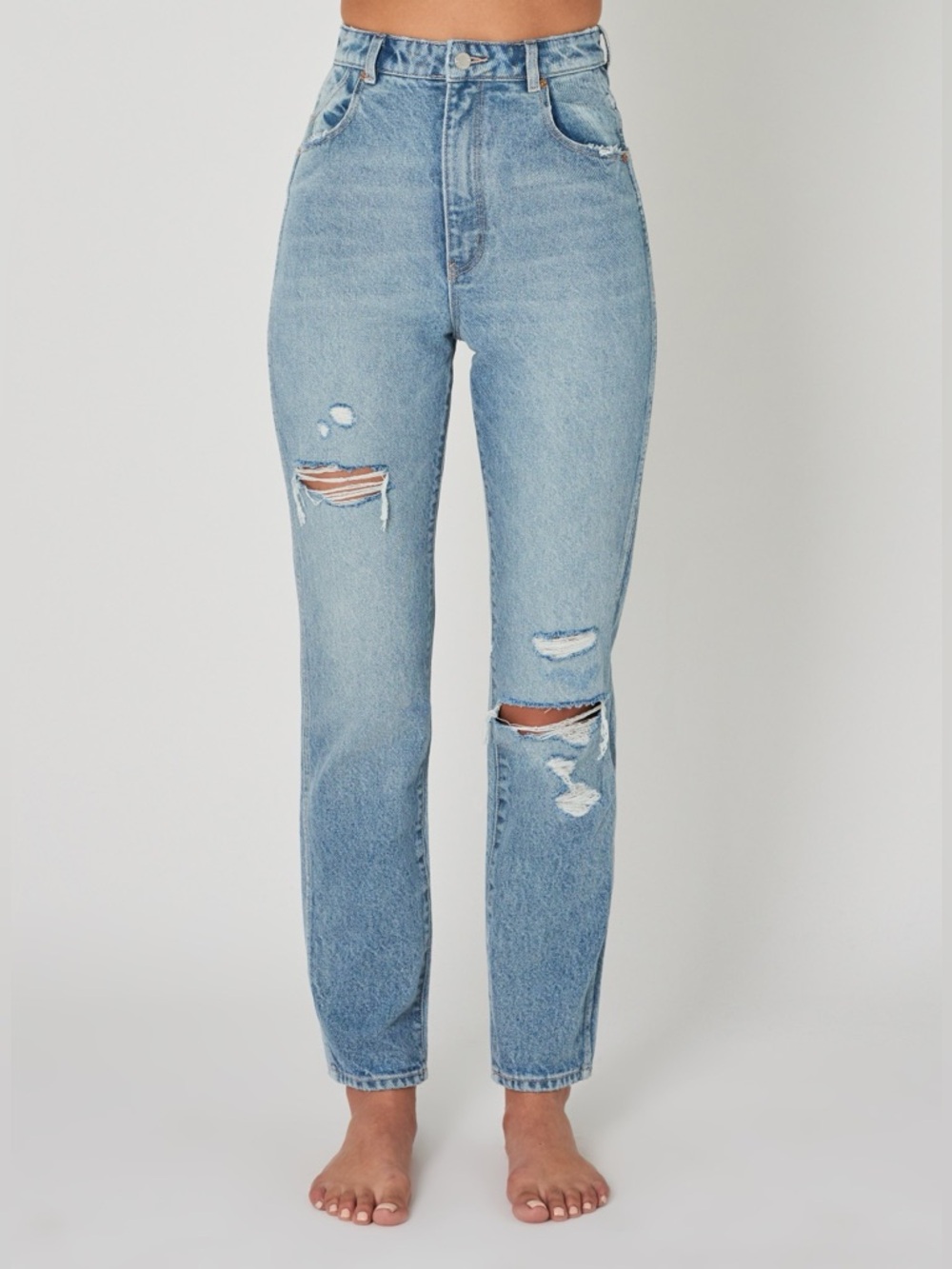 ROLLA’S Elle Super High Rise Relaxed Jeans in Garage Worn